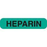 Chemistry Labels MarketLab Heparin Label, Green PK1000 ,1000 / pk - Axiom Medical Supplies