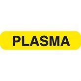 Chemistry Labels MarketLab Plasma Lable, Yellow PK1000 ,1000 / pk - Axiom Medical Supplies