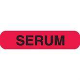 Chemistry Labels MarketLab Serum Label, Red PK1000 ,1000 / pk - Axiom Medical Supplies