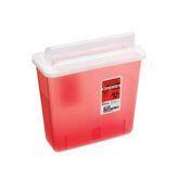 5 Quart Sharps Container 5qt • 10.75"W x 4.75"D x 10.5"H ,20 / pk - Axiom Medical Supplies