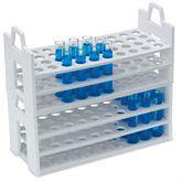 Autoclavable Stack Rack for 13mm-16mm Tubes For 13mm-16mm Tubes up to 4"L • Holds 40 ,1 Each - Axiom Medical Supplies