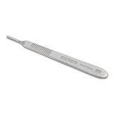 Scalpel Handles #3 Stainless-Steel Surgical Blade Handle • .5"W x 5"L ,1 Each - Axiom Medical Supplies