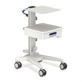 AccessPoint Antimicrobial Carts Platform and Single Drawer • 20.86"W x 24.01"D x 39"H ,1 Each - Axiom Medical Supplies