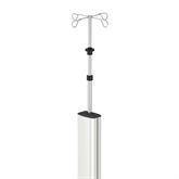 AccessPoint Antimicrobial Cart Accessories IV Pole • 48"H ,1 Each - Axiom Medical Supplies