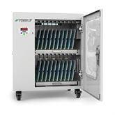 UVC Sanitizing and Charging Mobile Station 20 Bay • 14.5"W x 22"L x 23.2"H ,1 Each - Axiom Medical Supplies