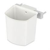 workFLO-Antimicrobial-Workstation-Accessories Side Supply Bin • 4.3"W x 8"D x 4""H ,1 Each - Axiom Medical Supplies