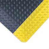 Diamond Plate Anti-Fatigue Mat 3'W x 5'L Black ,1 Each - Axiom Medical Supplies