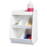 MarketLab Fixed Benchtop Organizers 5 Bins and 1 Shelf • 12"W x 10"D x 16"H ,1 Each - Axiom Medical Supplies