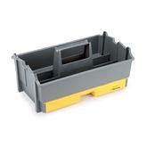 Tray with Drawer and 8 Bin Cups Tray with Sliding Drawer • 9"W x 14"L x 6"H ,1 Each - Axiom Medical Supplies