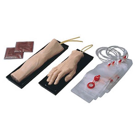 Simulaids IV Training Arm Carry Tray and Blood