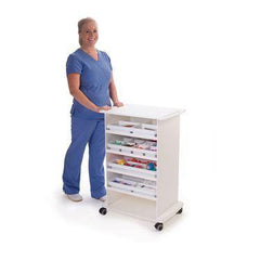 Insight MP Storage Carts Insight MP Storage Cart • Shell without trays • 15.75"W x 23.75"L x 34.625"H ,1 Each - Axiom Medical Supplies