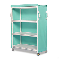 MRI Safe 3 Shelf Storage Cart MarketLab 3-Shelf Storage Cart ,1 Each - Axiom Medical Supplies