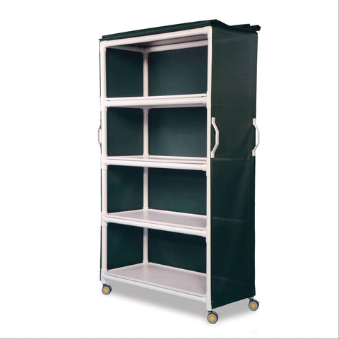 MRI Safe 4 Shelf Storage Cart MarketLab 4-Shelf Storage Cart ,1 Each - Axiom Medical Supplies