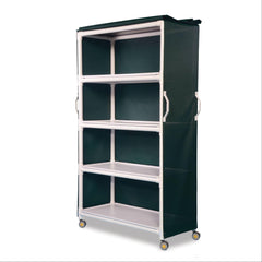 MRI Safe 4 Shelf Storage Cart MarketLab 4-Shelf Storage Cart ,1 Each - Axiom Medical Supplies