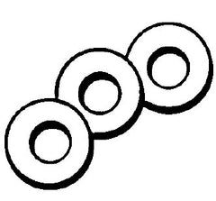 Marlen Manufacturing Powder Pad Small Protex Pre-cut with Stoma Opening Sizes up to 1-1/2 Inch