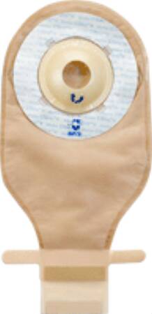 Marlen Manufacturing Ileostomy/Colostomy Pouch UltraLite™ One-Piece System 9 Inch Length 1 Inch Stoma Drainable Deep Convex, Pre-Cut