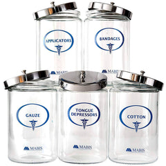 Mabis Glass Stor-a-Lot Sundry Jars AM-39-813-000