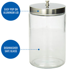 Mabis Glass Stor-a-Lot Sundry Jars AM-39-813-000