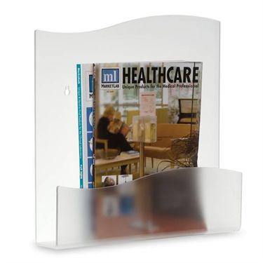 MarketLab Frost Magazine Holder MarketLab Frost Magazine Holder • 13.5"W x 2.375"D x 13.25"H ,1 Each - Axiom Medical Supplies