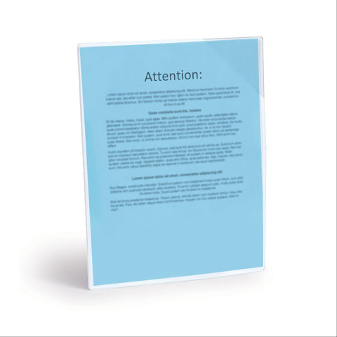 Magnetic Document Pocket Display Corner Close Document Pockets • 9.75"W x 13" ,5 / pk - Axiom Medical Supplies