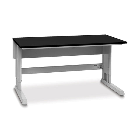 Manual Adjustable Phenolic Lab Tables 30" x 60" ,1 Each - Axiom Medical Supplies