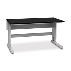 Manual Adjustable Phenolic Lab Tables 30" x 60" ,1 Each - Axiom Medical Supplies