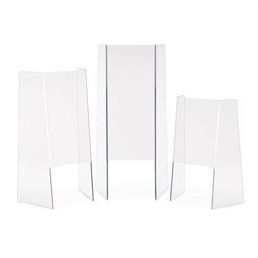 MarketLab Equipment Splash Guard Large • 14.25"W x 7.5"D x 23.125"H ,1 Each - Axiom Medical Supplies