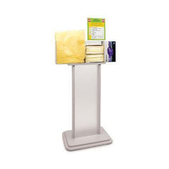 MarketLab Horizontal Isolation Station Floor System Double Glove Box Holder • 26.5"W x 13.5"D x 57.19"H ,1 Each - Axiom Medical Supplies