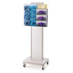 MarketLab Mobile Isolation Station Stand With MarketLab Locking Isolation Station • 23"W x 13.5"D x 59.5"H ,1 Each - Axiom Medical Supplies