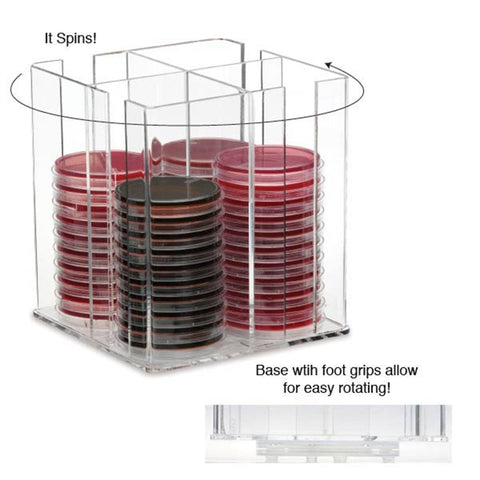 MarketLab Media Plate Turn Table MarketLab Media Plate Turn Table • 8"W x 8"D x 9.5"H ,1 Each - Axiom Medical Supplies