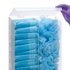 MarketLab Tall Double Bulk Dispenser Cap &amp; Shoe Cover Bulk Dispenser • 12.375"W x 4.5"D x 20.625"H ,1 Each - Axiom Medical Supplies