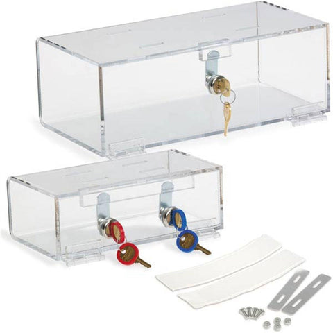 MarketLab Keyed Lock Boxes Large • 13.75"W x 8.125"D x 5.875"H ,1 Each - Axiom Medical Supplies