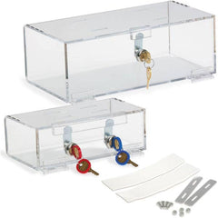 MarketLab Keyed Lock Boxes Large • 13.75"W x 8.125"D x 5.875"H ,1 Each - Axiom Medical Supplies