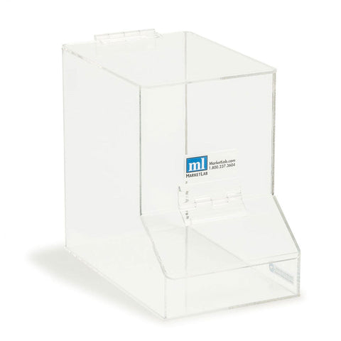 MarketLab Medium Dispensing Bin Medium • 6"W x 10"D x 9"H ,1 Each - Axiom Medical Supplies