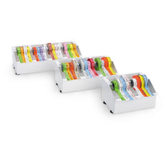 Metal Medication Label Tape Dispenser Holds 8 Rolls ,1 Each - Axiom Medical Supplies