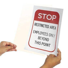 Micro-Suction Document Holders Landscape • 9.5"W x 11"H ,5 / pk - Axiom Medical Supplies