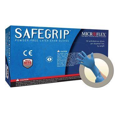 Microflex SafeGrip Latex Gloves Small ,1 Each - Axiom Medical Supplies