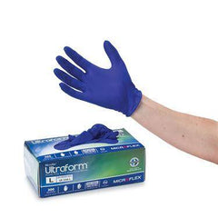 Microflex Ultraform Nitrile Gloves Large ,300 / bx - Axiom Medical Supplies