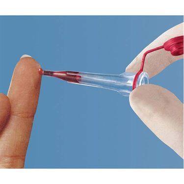 Microvette CB300 Capillary Collection Device Serum (Clot Activator) • Red ,100 per Paxk - Axiom Medical Supplies