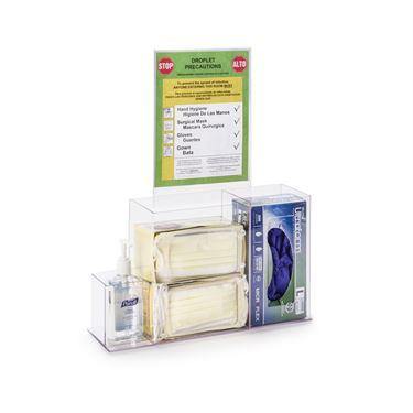 MarketLab Mini Isolation Station MarketLab Mini Isolation Station • 17"W x 5.25"D x 21.5"H ,1 Each - Axiom Medical Supplies