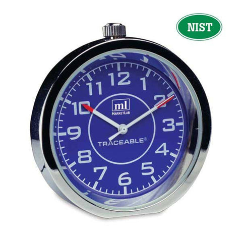 Mini Clock Mini Clock • 1.6"Dia x 0.3"D ,1 Each - Axiom Medical Supplies