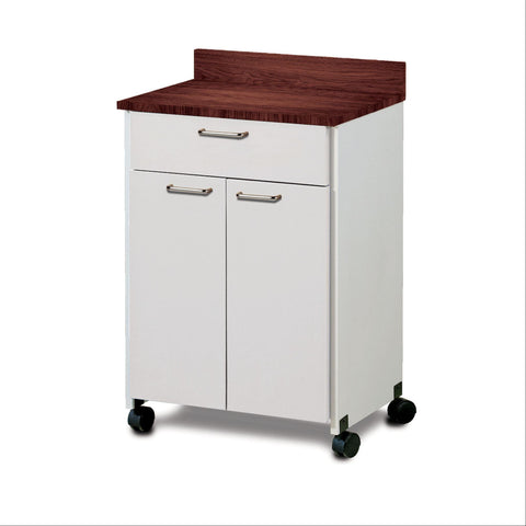 Mobile Cabinet with Two Doors &amp; One Drawer 2 Doors + 1 Drawer ,1 Each - Axiom Medical Supplies