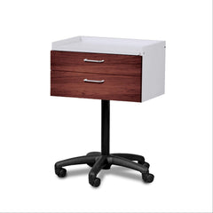 Mobile Mini Side Cabinet with Two Drawers 2 Drawers ,1 Each - Axiom Medical Supplies