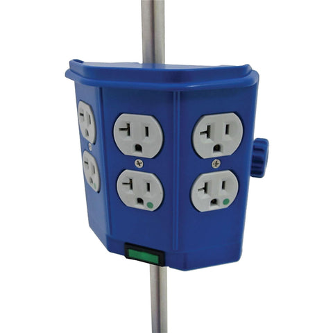 Mobile Outlet with 15amp Breaker 15amp Breaker ,1 Each - Axiom Medical Supplies