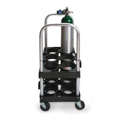 Mobile Cylinder Cart Mobile Cylinder Cart • 12"W x 18"L x 30"H ,1 Each - Axiom Medical Supplies