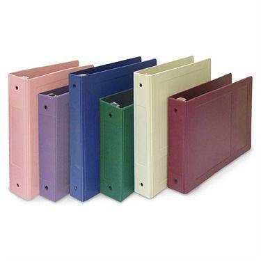 Molded Binders Top Open • 9.125"W x 1.625"D x 13.375"H • Available in Blue, Burgundy and Lilac ,1 Each - Axiom Medical Supplies