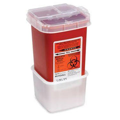 Mounting Dish for 1 Quart Sharps Sharpstar Dish for 1 Quart Container • 3.75"W x 3.75"D x 2.5"H ,1 Each - Axiom Medical Supplies