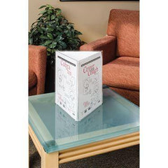 Multi-View Desktop Sign Holders 2-Way ,1 Each - Axiom Medical Supplies