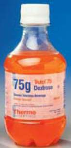 Fisher Scientific Glucose Tolerance Beverage Trutol® 10 oz. per Bottle Orange Flavor 75 Gram