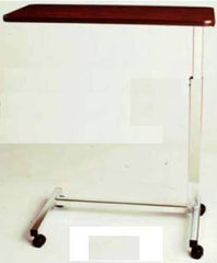 Novum Medical Products of NY LLC Overbed Table Economy Non-Tilt Automatic Spring Assisted Lift 28 to 45 Inch Height Range